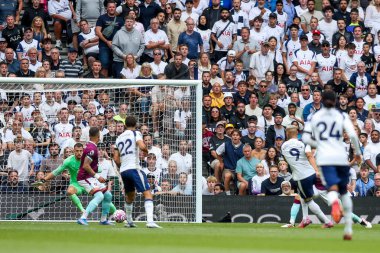 Tottenham Hotspur 'dan Richarlison Premier Lig maçında Tottenham Hotspur' a karşı Burnley maçında 1-0 berabere kaldı. Tottenham Hotspur Stadyumu, Londra, İngiltere, 16 Ağustos 2025