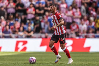 Sunderland 'dan GranitXhaka Premier League maçı sırasında Sunderland - West Ham United Stadyumu, Sunderland, İngiltere, 16 Ağustos 2025