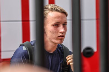 Sunderland takımından Harrison Jones, 16 Ağustos 2025 'te Sunderland-West Ham United Stadyumu' nda oynanan Premier League karşılaşmasında sahaya çıktı.