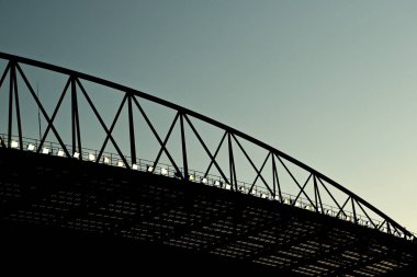 The Brick Community Stadyumu 'nun 22. Betfred Süper Ligi karşılaşması sırasında Wigan Warriors' a karşı Hull KR 'nin Wigan, İngiltere' deki Brick Community Stadyumu 'ndaki maçı, 15 Ağustos 2025