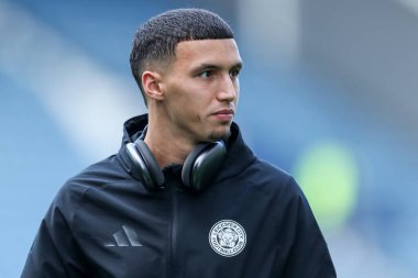 Leicester City 'den Bilal El Khannouss, 16 Ağustos 2025' te Preston North End - Leicester City maçında stadyuma geldi.