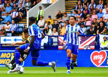 Stoke City 'den Bae Jun-Ho, 16 Ağustos 2025' te İngiltere 'nin Hillsborough kentinde Çarşamba günü oynanan Gökyüzü İddia Şampiyonası maçında gol atma şansı yakaladı.