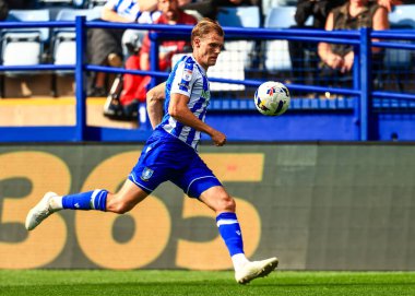 Sheffield 'li Svante Ingelsson, Çarşamba günü Sheffield Çarşamba günü İngiltere' nin başkenti Sheffield 'da oynanan Stoke City maçında...