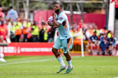 Brentford 'dan Igor Thiago, 17 Ağustos 2025' te İngiltere 'nin Nottingham şehrinde oynanan Premier League maçında Nottingham Forest' a karşı Brentford maçında 3-1 'lik galibiyetini kutluyor.