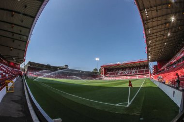 Premier Lig karşılaşması öncesinde Nottingham Forest, Brentford 'a karşı City Ground, Nottingham, İngiltere, 16 Ağustos 2025