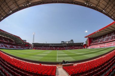 Premier Lig karşılaşması öncesinde Nottingham Forest, Brentford 'a karşı City Ground, Nottingham, İngiltere, 16 Ağustos 2025