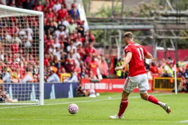 Nottingham Ormanı 'ndan Chris Wood Premier League maçında Nottingham Forest' a karşı Brentford City Ground, Nottingham, İngiltere 'de 17 Ağustos 2025' te 3-0 berabere kaldı.