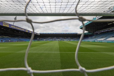 18 Ağustos 2025 'te İngiltere' nin Leeds Road kentinde oynanan Premier League maçı sırasında Revie Stand 'ın genel görünümü Leeds United Everton' a karşı