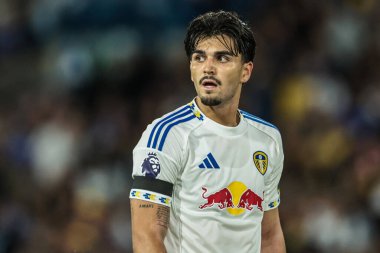 Leeds United takımından Jol Piroe Premier League maçında Leeds United Everton 'a karşı Elland Road, Leeds, İngiltere, 18 Ağustos 2025