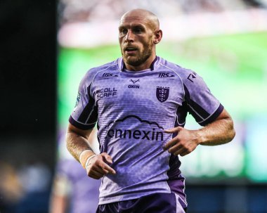 Hull KR 'dan Dean Hadley, Betfred Süper Lig 23. raundunda Leeds Rhinos, Hull KR' a karşı Headingley Stadyumu, Leeds, İngiltere, 21 Ağustos 2025