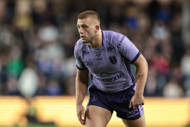 Hull KR 'dan Mikey Lewis, Betfred Süper Ligi 23. raundunda Leeds Rhinos, Hull KR' a karşı Headingley Stadyumu, Leeds, İngiltere, 21 Ağustos 2025