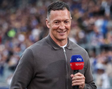 Danny McGuire, 21 Ağustos 2025 'te Headingley Stadyumu' nda oynanan Betfred Süper Lig 23. Leeds Rhinos vs Hull KR karşılaşmasında Sky Sports 'a konuk oldu.