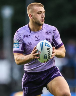 Hull KR 'dan Mikey Lewis, Betfred Süper Ligi 23. raundunda Leeds Rhinos, Hull KR' a karşı Headingley Stadyumu, Leeds, İngiltere, 21 Ağustos 2025