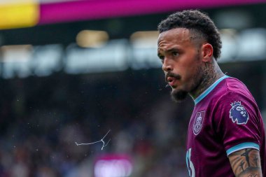 Burnley 'den Quilindschy Hartman Premier Lig maçı sırasında Burnley, Burnley' e karşı Turf Moor, İngiltere, 23 Ağustos 2025