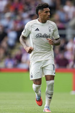 Nottingham Ormanı 'ndan Igor İsa Premier Lig maçı sırasında Kristal Saray, Nottingham Ormanı' na karşı Selhurst Park, Londra, Birleşik Krallık, 24 Ağustos 2025