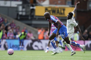 Premier Lig maçı sırasında Kristal Saray, Nottingham Ormanı 'na karşı Selhurst Park, Londra, 24 Ağustos 2025