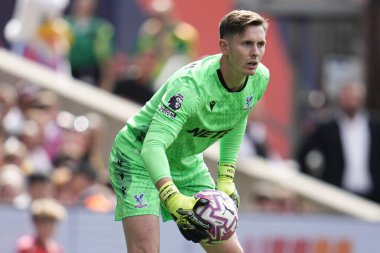 Kristal Saray 'dan Dean Henderson Premier Lig maçı sırasında Kristal Saray, Nottingham Ormanı' na karşı Selhurst Park, Londra, 24 Ağustos 2025
