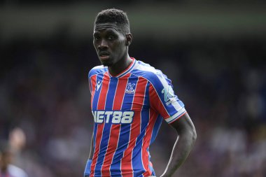 Kristal Saray 'dan Ismala Sarr Premier Lig maçı sırasında Kristal Saray, Nottingham Ormanı' na karşı Selhurst Park, Londra, Birleşik Krallık, 24 Ağustos 2025