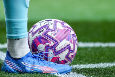 Burnley 'den Jacob Bruun Larsen, Premier Lig maçı sırasında Burnley' e karşı Sunderland Turf Moor, Burnley, İngiltere 'de 23 Ağustos 2025' te köşe atışı yaptı.