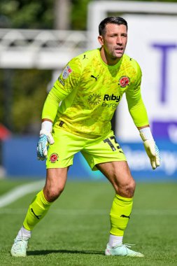 Gökyüzü İddia Ligi 2 karşılaşmasında Fleetwood Town, Oldham Athletic 'e karşı Highbury Stadyumu, Fleetwood, İngiltere, 23 Ağustos 2025