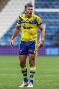 Warrington Wolves 'tan Lachlan Fitzgibbon Betfred Süper Lig 23. Raundda Huddersfield Giants' a karşı Warrington Wolves, Accu Stadyumu, Huddersfield, Birleşik Krallık, 24 Ağustos 2025