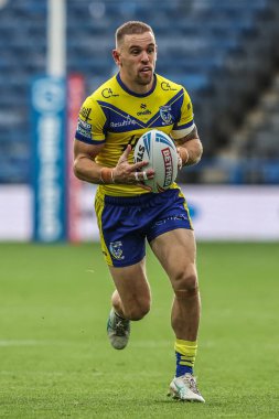 Warrington Wolves takımından Matt Dufty, Betfred Süper Lig 23. Raundda Huddersfield Giants ile Warrington Wolves arasında 24 Ağustos 2025 'te Accu Stadyumu' nda oynanan karşılaşmada