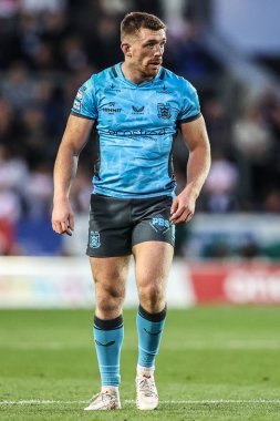 Hull FC 'den Ed Chamberlain, Betfred Süper Lig 23. Maç sırasında St Helens vs Hull FC' ye karşı, St Helens Stadyumu, 22 Ağustos 2025