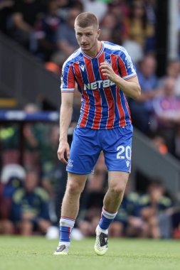 Kristal Saray 'dan Adam Wharton Premier Lig maçı sırasında Kristal Saray, Nottingham Ormanı' na karşı Selhurst Park, Londra, 24 Ağustos 2025