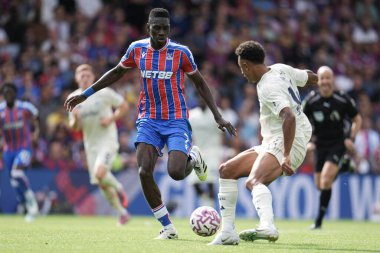 Premier Lig maçı sırasında Kristal Saray, Nottingham Ormanı 'na karşı Selhurst Park, Londra, 24 Ağustos 2025