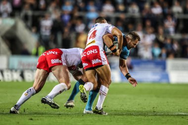 Hull FC 'den Aidan Sezer, 22 Ağustos 2025' te St Helens vs Hull FC 'de oynanan Betfred Süper Lig karşılaşmasında elendi.