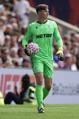Kristal Saray 'dan Dean Henderson Premier Lig maçı sırasında Kristal Saray, Nottingham Ormanı' na karşı Selhurst Park, Londra, 24 Ağustos 2025