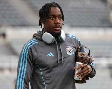 Newcastle Untied takımından Anthony Elanga, Premier League maçı sırasında St.James 's Park, Newcastle, Birleşik Krallık' ta oynanan 25 Ağustos 2025 tarihli Liverpool maçına geldi.