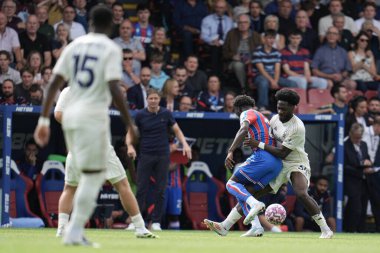 Premier Lig maçı sırasında Kristal Saray, Nottingham Ormanı 'na karşı Selhurst Park, Londra, 24 Ağustos 2025
