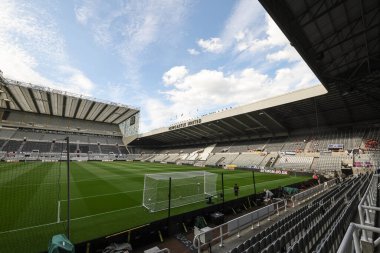 Premier Lig maçı sırasında St James Park 'ın genel görünümü Newcastle United' a karşı Liverpool St.James 's Park, Newcastle, İngiltere, 25 Ağustos 2025