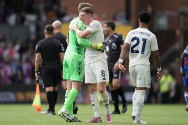 Premier Lig maçından sonra Kristal Saray, Nottingham Ormanı 'na karşı Selhurst Park, Londra, 24 Ağustos 2025
