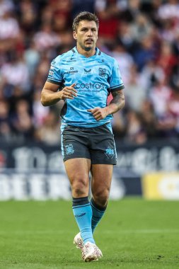 Hull FC 'den Tom Briscoe, Betfred Süper Lig 23. Maç sırasında St Helens vs Hull FC ile Birleşik Krallık' ın St Helens Stadyumu 'nda 22 Ağustos 2025' te oynanacak.