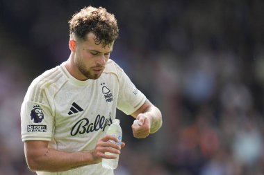 Nottingham Ormanı 'ndan Neco Williams Premier League maçı sırasında Kristal Saray, Nottingham Ormanı' na karşı Selhurst Park, Londra, Birleşik Krallık, 24 Ağustos 2025