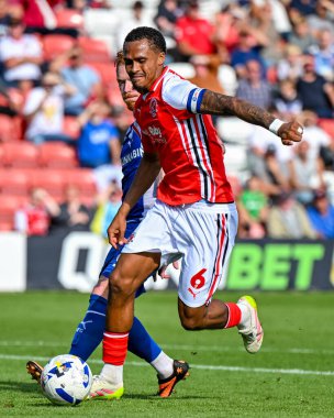 Fleetwood Town 'dan Elliot Bonds, 23 Ağustos 2025' te Highbury, Fleetwood, İngiltere 'deki Fleetwood Stadyumu' nda Fleetwood Town - Oldham Athletic maçında gol atmayı başardı.