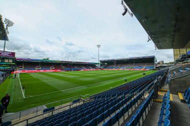 23 Ağustos 2025 'te Burnley, Burnley, İngiltere' deki Turf Moor 'da oynanan Premier Lig karşılaşması öncesinde Çim Mağribi' nin genel görünümü