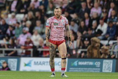 Leigh Leoparları 'ndan Josh Charley, Betfred Süper Lig 23. Raundunda Leigh Leopards, Salford Red Devils' e karşı Leigh Spor Köyü, Leigh, İngiltere, 22 Ağustos 2025