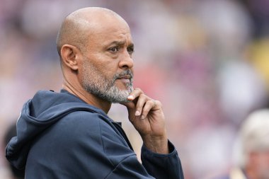 Nuno Espirito Santo Premier League maçı sırasında Nottingham Ormanı Müdürü Kristal Saray, Nottingham Ormanı 'na karşı Selhurst Park, Londra, 24 Ağustos 2025