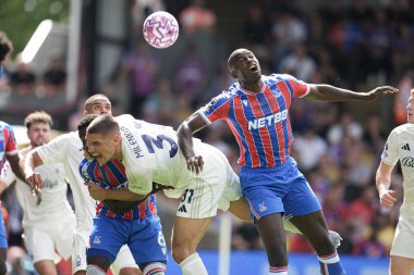 Premier Lig maçı sırasında Kristal Saray, Nottingham Ormanı 'na karşı Selhurst Park, Londra, 24 Ağustos 2025