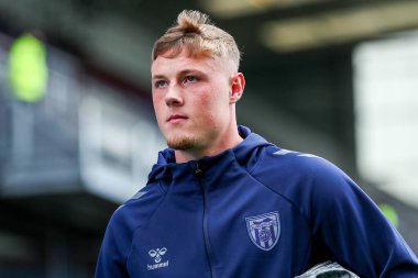 Sunderland 'dan Anthony Patterson, 23 Ağustos 2025' te Burnley ile Sunderland arasındaki Premier Lig karşılaşması öncesinde stadyuma geldi.