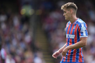 Kristal Saray 'dan Justin Devenny Premier Lig maçı sırasında Kristal Saray, Nottingham Ormanı' na karşı Selhurst Park, Londra, 24 Ağustos 2025