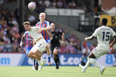 Premier Lig maçı sırasında Kristal Saray, Nottingham Ormanı 'na karşı Selhurst Park, Londra, 24 Ağustos 2025