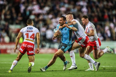 Hull FC 'den Jordan Rapana, 22 Ağustos 2025' te St Helens vs Hull FC 'de oynanan Betfred Süper Lig karşılaşmasında elendi.