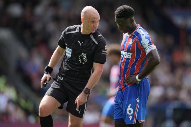 Premier Lig maçı sırasında Kristal Saray, Nottingham Ormanı 'na karşı Selhurst Park, Londra, 24 Ağustos 2025