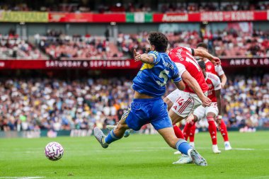 Arsenal 'den Viktor Gyokeres, 23 Ağustos 2025' te İngiltere 'nin başkenti Londra' daki Emirates Stadyumu 'nda oynanan Premier League maçında 3-0 berabere kaldı.