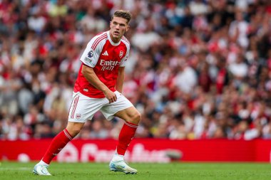 Arsenal 'den Viktor Gyokeres, 23 Ağustos 2025' te Birleşik Krallık, Londra 'daki Emirates Stadyumu' nda oynanan Premier League maçında Leeds United 'a karşı oynuyor.