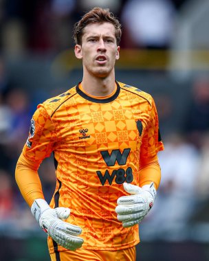 Sunderland 'dan Robin Roefs Premier Lig maçı sırasında Burnley, Sunderland' a karşı Turf Moor, Burnley, İngiltere, 23 Ağustos 2025